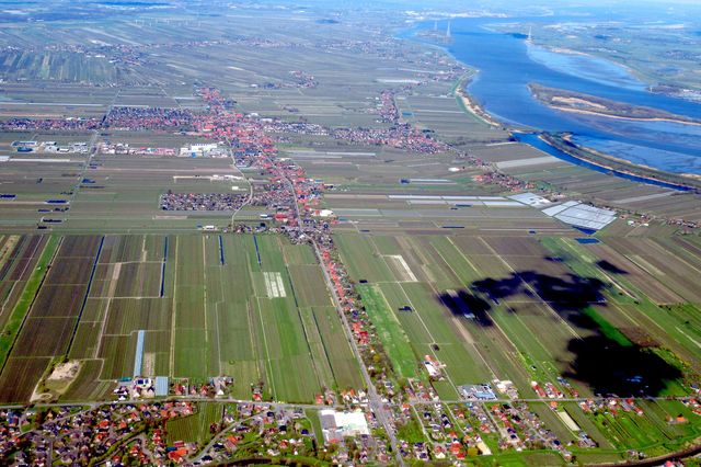 Das Alte Land aus der Luft