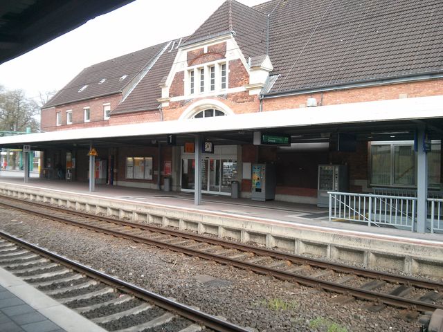 Der Bahnhof Stade