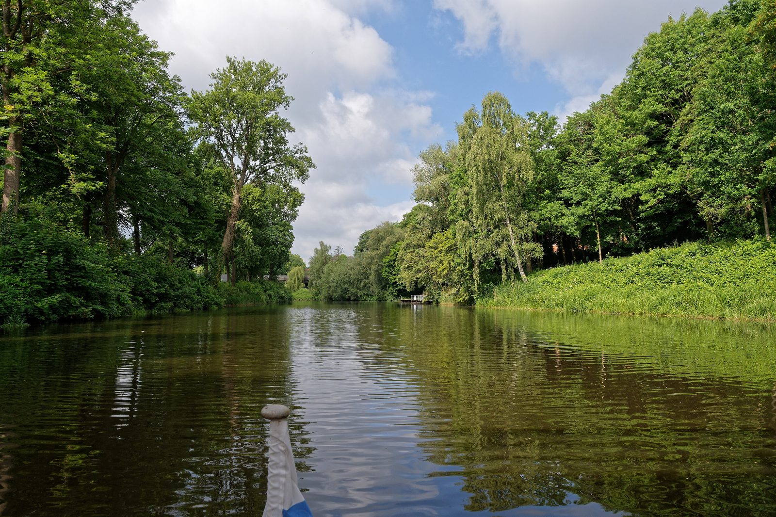 Der Burggraben, Rest der alten Festungsgräben