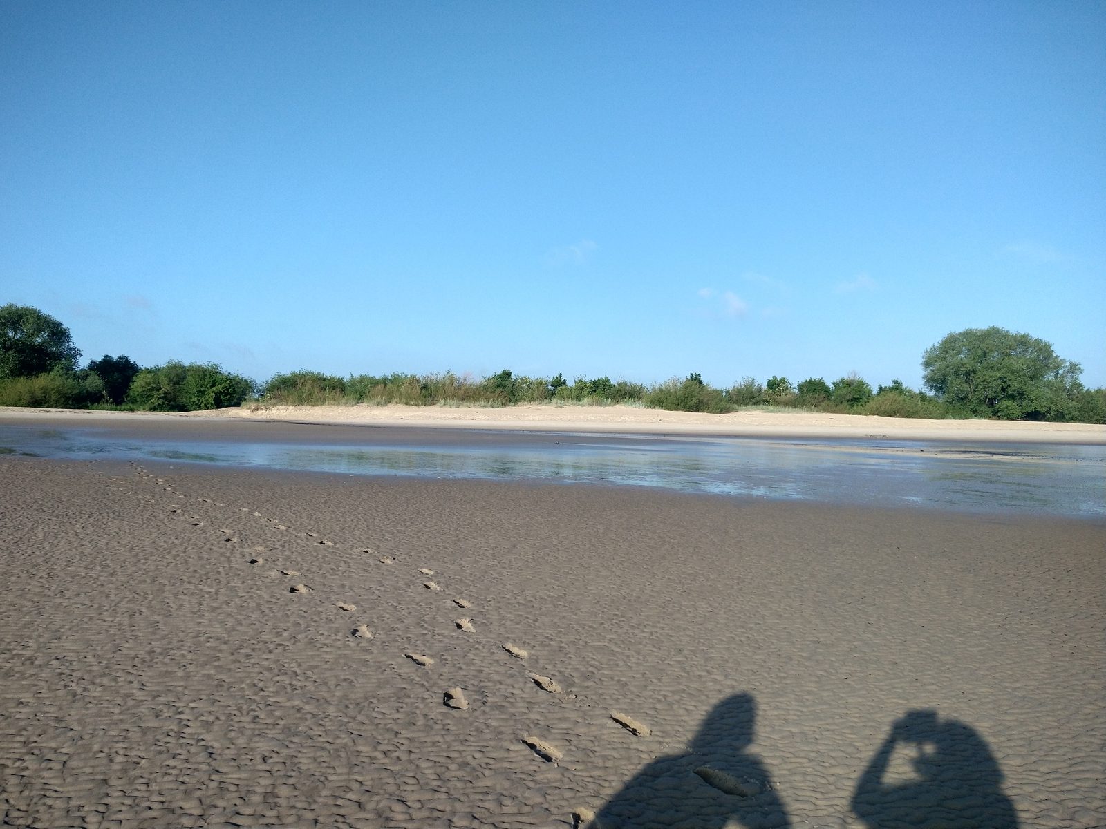 Der Elbstrand bei Bassenfleth