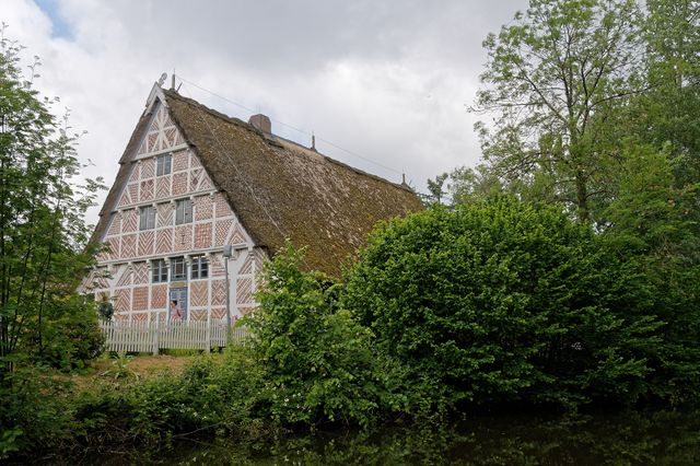 Altländer Bauernhaus im Freilichtmuseum auf der Insel