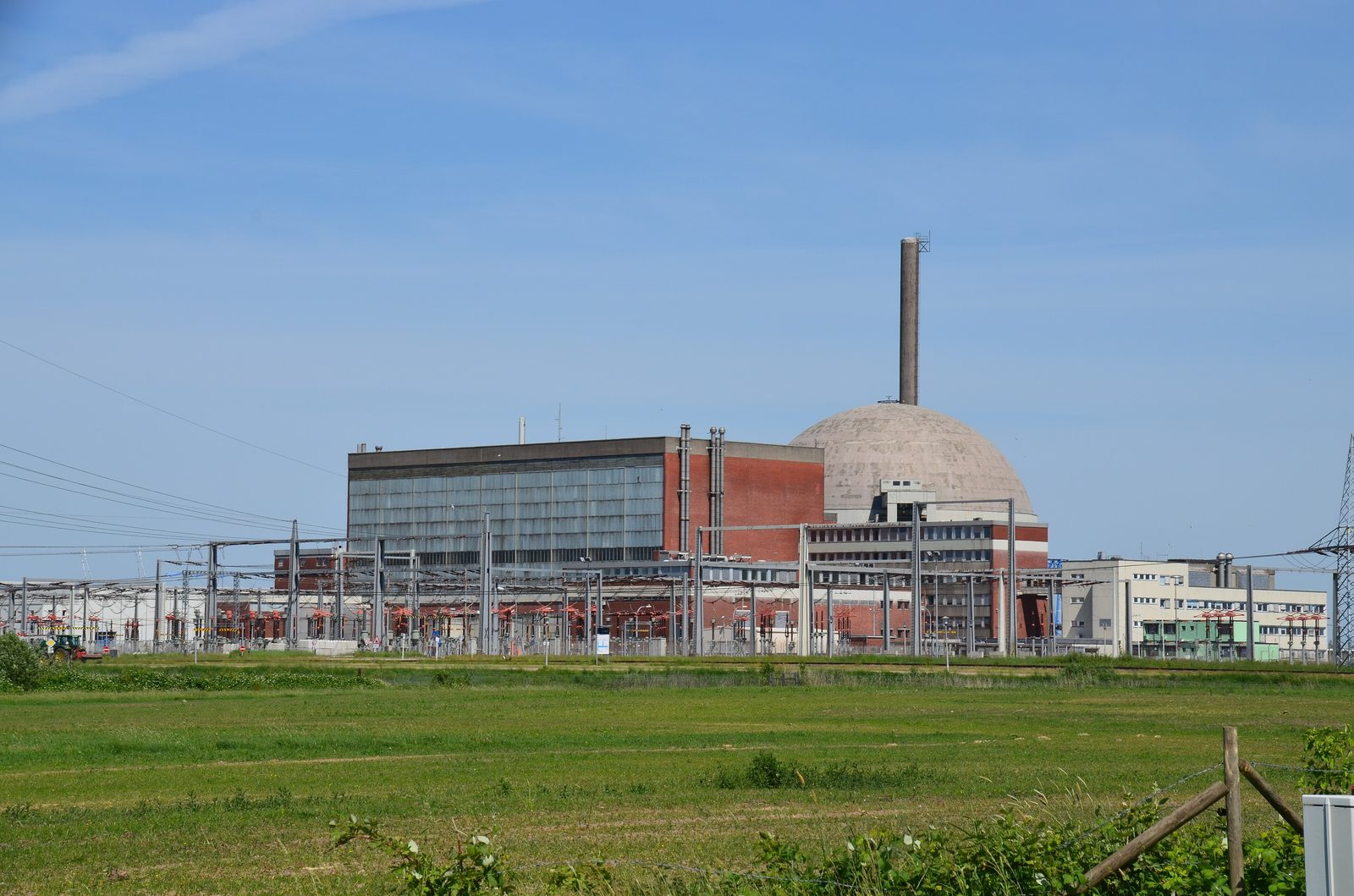 Das stillgelegte Kernkraftwerk Stade (2018)