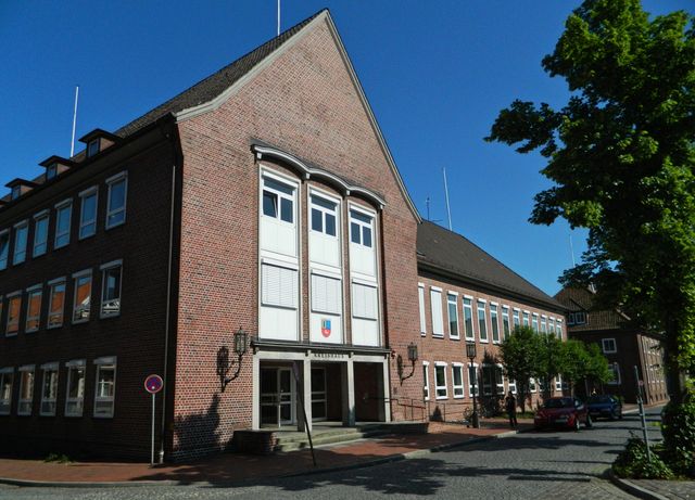 Das Kreishaus des Landkreises Stade