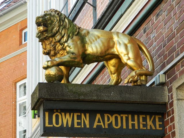 Die Löwenapotheke in der Hökerstraße