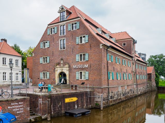 Der Schwedenspeicher am Hansehafen, heute Museum