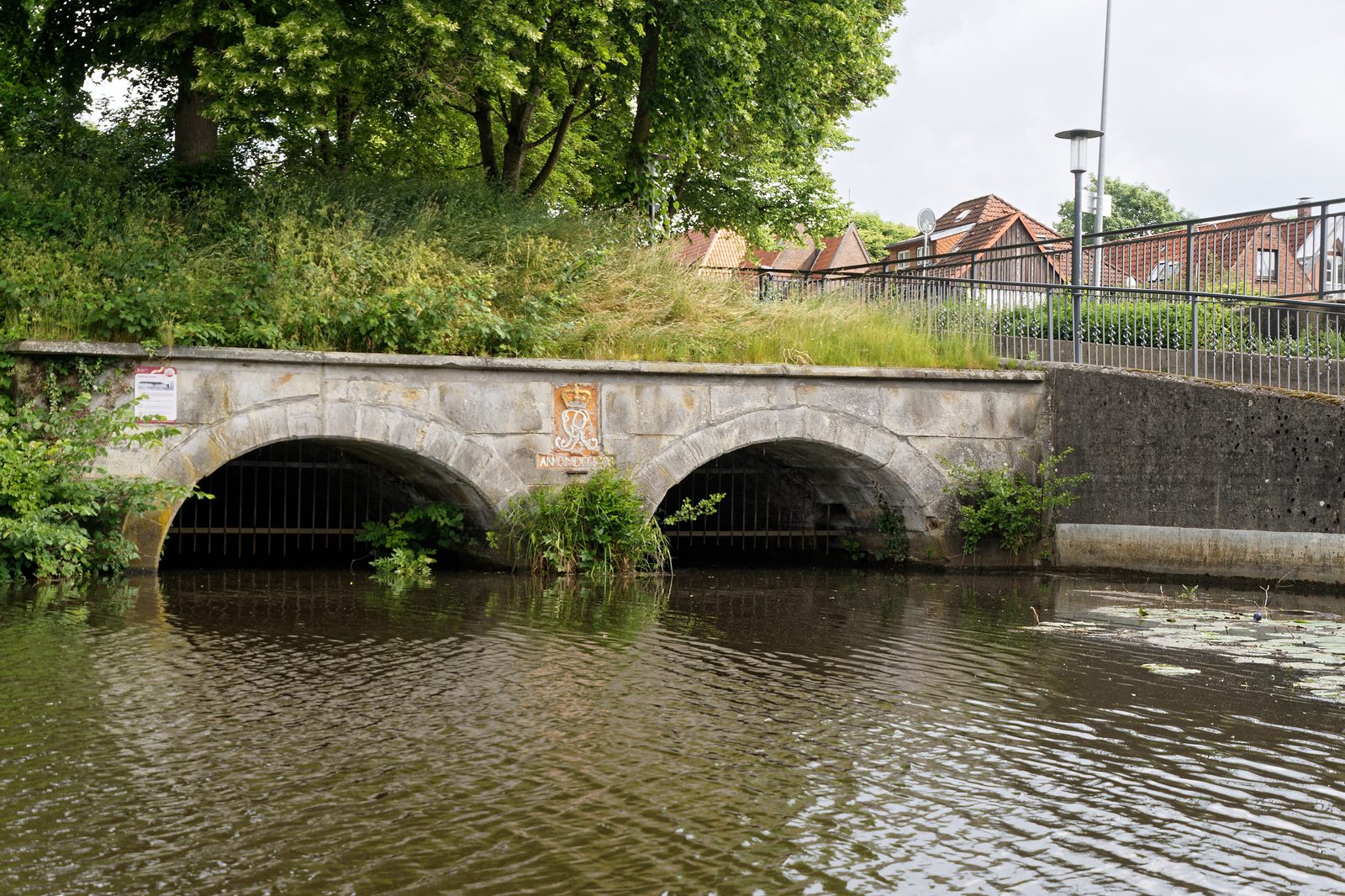 Bogenbrücke an der Schwinge