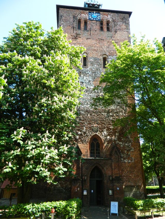Der massige Westturm von St. Wilhadi