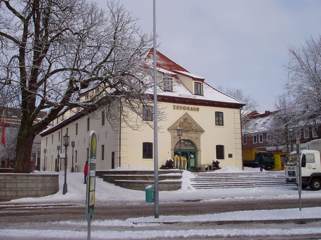 Das Zeughaus im Winter